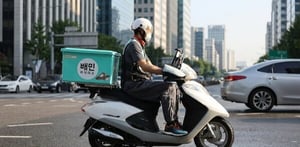 배달기사 보험 가입 여부 확인 의무화…오토바이 배송 안전 강화